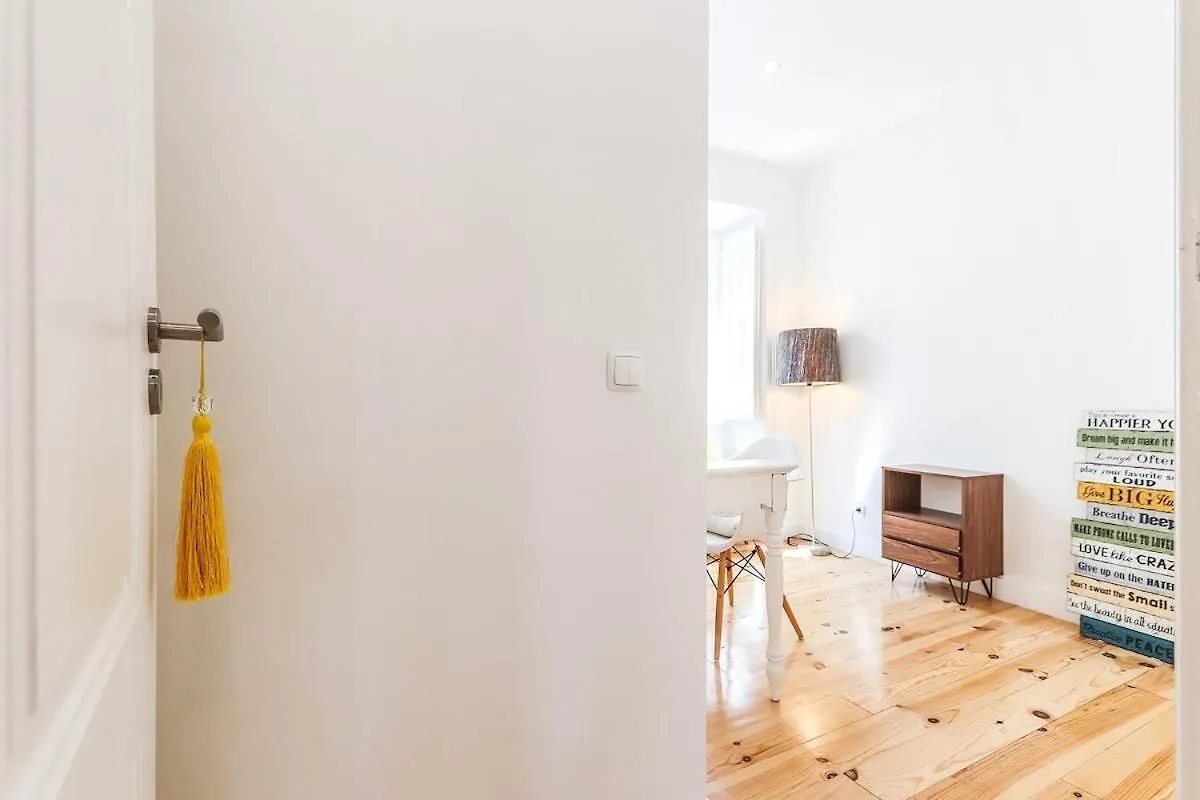 Lejlighed Campo De Ourique Modern Bright Apt With Office Lisboa