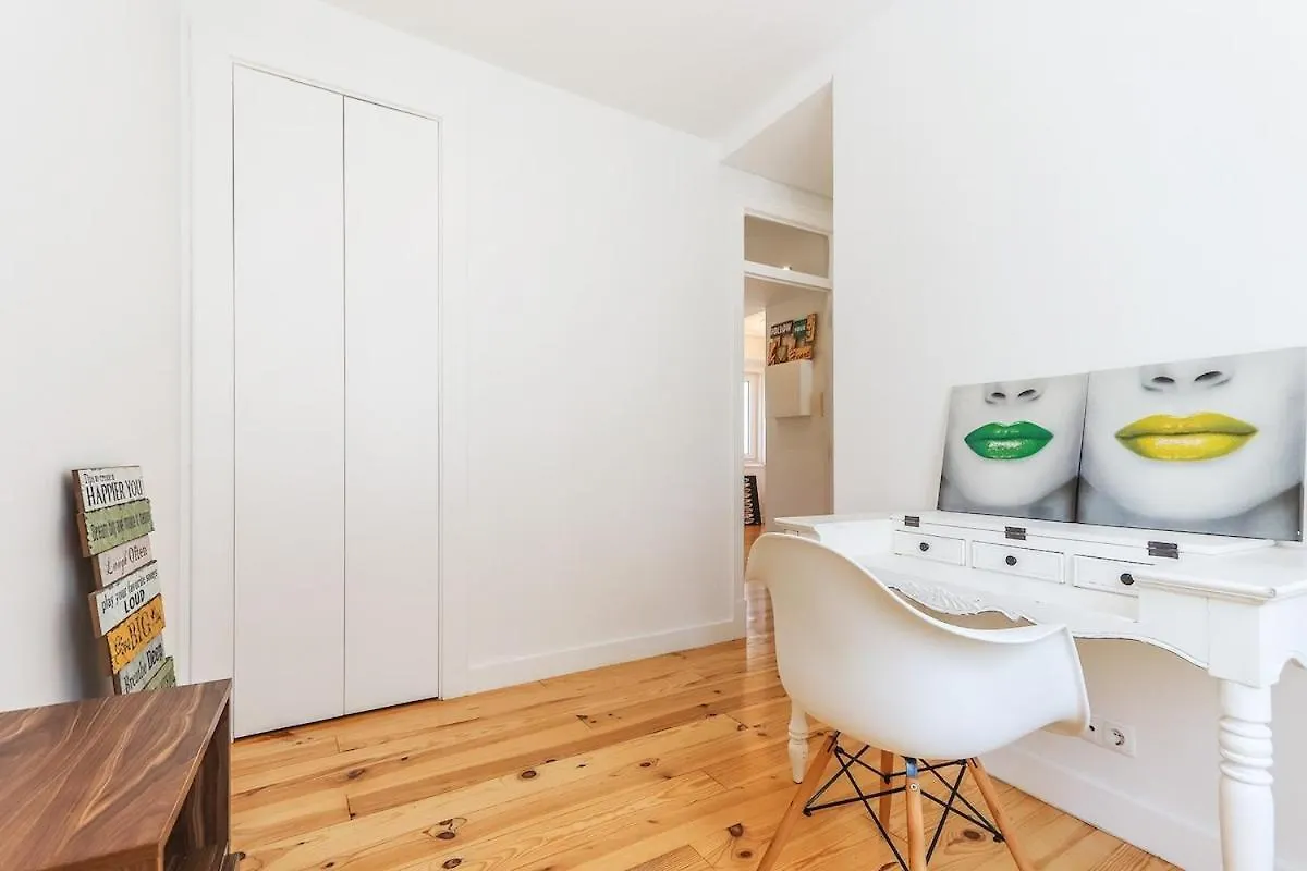 Campo De Ourique Modern Bright Apt With Office Lisboa Lejlighed